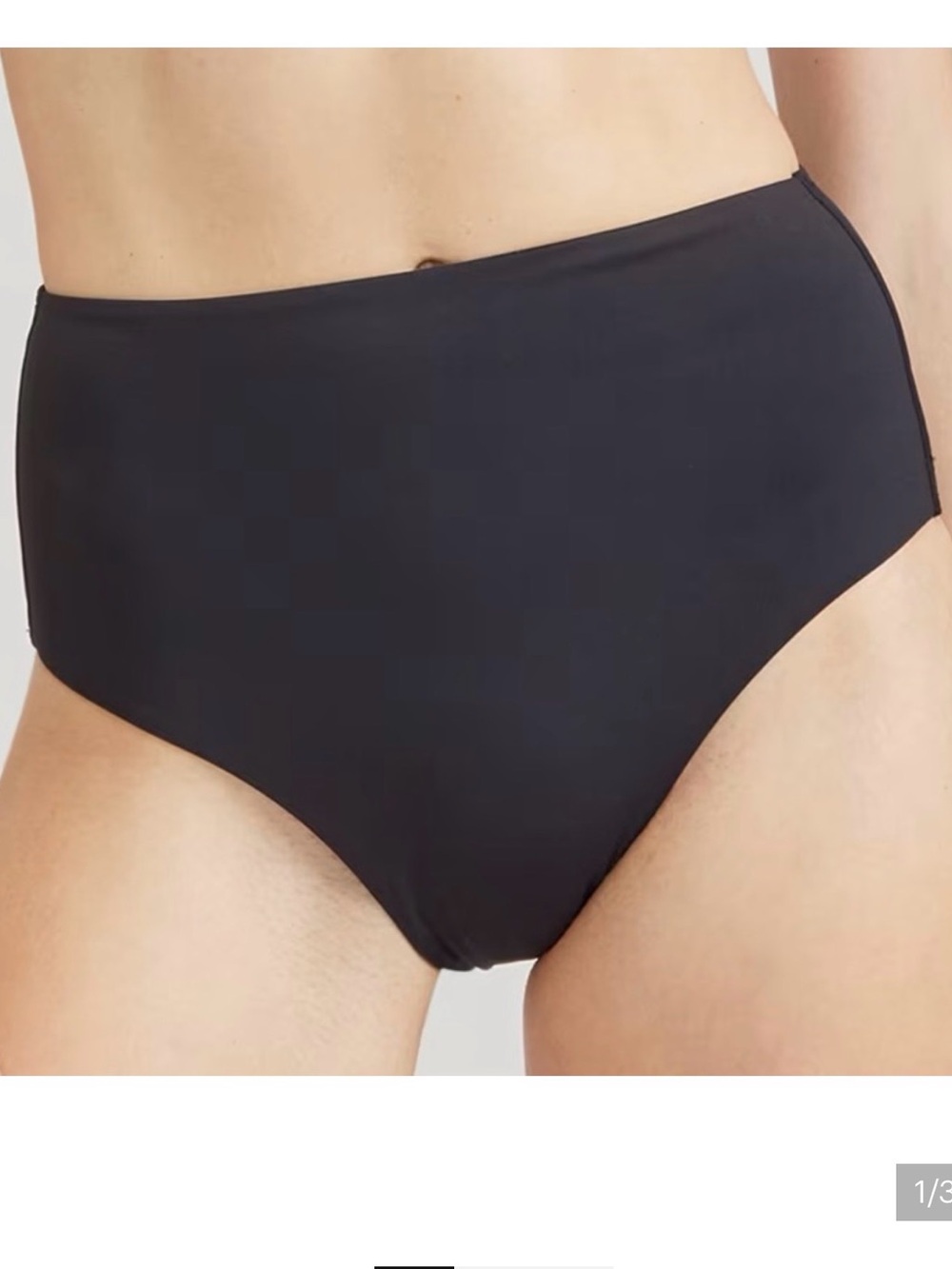 high rise hipster swim bottom - size medium